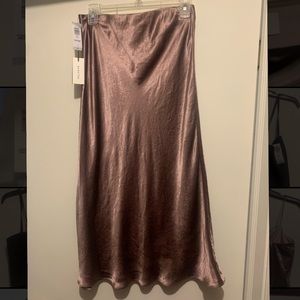 Aritzia Babaton Silky Long Slip Skirt NWT